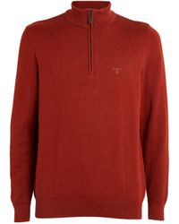 Barbour - Elbow-patch Avoch Sweater - Lyst