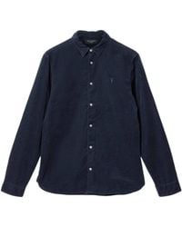 AllSaints - Cotton Corduroy Birchwood Shirt - Lyst