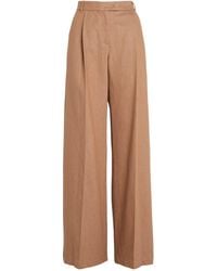 MAX&Co. - Cotton Wide-leg Trousers - Lyst