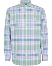 Polo Ralph Lauren - Cotton Check Polo Pony Shirt - Lyst
