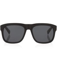 Saint Laurent - Acetate Sl 558 Rectangle Sunglasses - Lyst