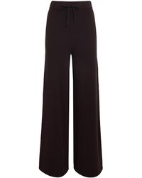 Yves Salomon - Wool-Blend Drawstring Trousers - Lyst