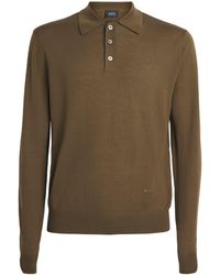 A.P.C. - Merino Wool Polo Sweater - Lyst