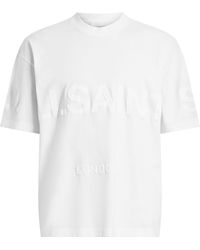 AllSaints - Cotton Biggy Logo T-shirt - Lyst