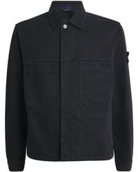Stone Island - Denim Coach Jacket - Lyst