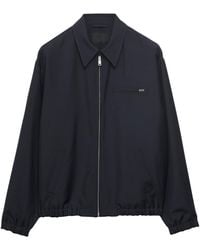 Prada - Wool-Mohair Bomber Jacket - Lyst