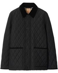 Burberry - Quilted Barn Jacket - Lyst