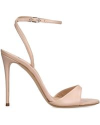 Casadei - Leather Julia Jolly Heeled Sandals 100 - Lyst