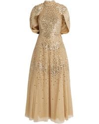 Needle & Thread - Sequin Scallop Gown - Lyst