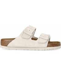 Birkenstock - Suede Arizona Sfb Sandals - Lyst