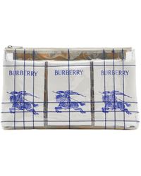 Burberry - Ekd Label Pouch - Lyst