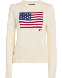 Polo Ralph Lauren - Flag Knit Jumper - Lyst