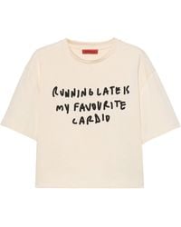 MAX&Co. - X Pietro Terzini Printed T-Shirt - Lyst