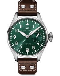 IWC Schaffhausen - Stainless Steel Big Pilot's Watch 46.2mm - Lyst