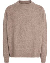 A.P.C. - Mélange Relaxed Dylan Sweater - Lyst