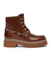 Weekend by Maxmara - Leather Ankle Boots - Lyst