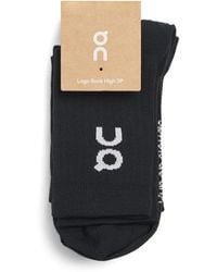 On Shoes - High-Cut Logo Socks - Lyst
