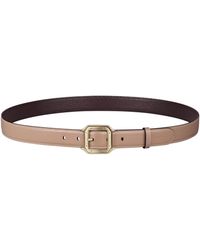 Cartier - Leather Reversible Santos De Belt - Lyst