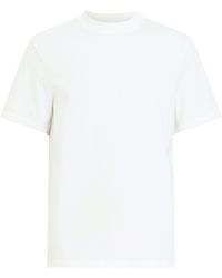 AllSaints - Organic Cotton Nero T-shirt - Lyst