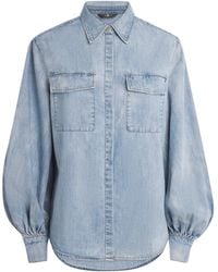 7 For All Mankind - Denim Shirt - Lyst