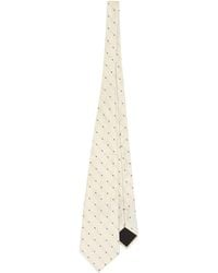 Dolce & Gabbana - Silk Polka Dot-Jacquard Tie - Lyst
