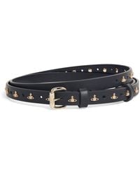 Vivienne Westwood - Leather Mini Orb Alex Belt - Lyst