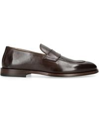 Brunello Cucinelli - Leather Loafers - Lyst