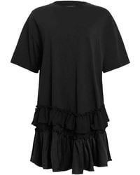 AllSaints - Organic Cotton Feyre Mini Dress - Lyst