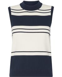 Weekend by Maxmara - Knitted Stripe Tank Top - Lyst