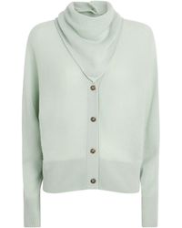 LeKasha - Cashmere Lyss Scarf Cardigan - Lyst