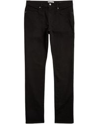 FRAME - Slim L'Homme Noir Jeans - Lyst