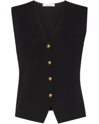 Max Mara - Knitted Waistcoat - Lyst