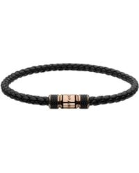 Chopard - Leather And Rose Gold Classic Racing Bracelet - Lyst