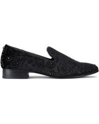 Kurt Geiger - Embellished Ace Loafers - Lyst