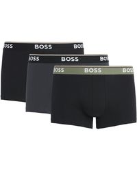 BOSS - Stretch-Cotton Power Trunks - Lyst