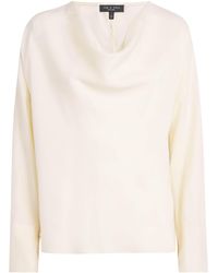 Rag & Bone - Silk Vinnie Blouse - Lyst