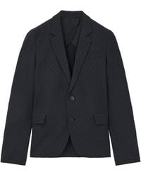 McQueen - Skull-Print Single-Breasted Blazer - Lyst