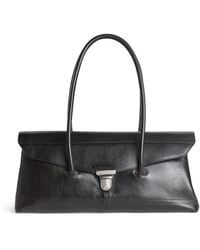 Lemaire - Leather Gear Shoulder Bag - Lyst