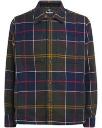 Barbour - Cotton Oversized Tartan Overshirt - Lyst