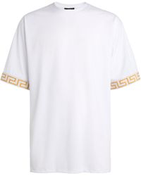 Versace - Greca Print Swim T-shirt - Lyst
