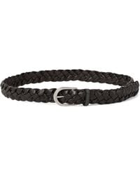 Brunello Cucinelli - Braided Leather Belt - Lyst