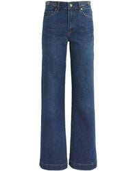 PAIGE - Leenah Wide-Leg Jeans - Lyst