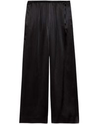 AllSaints - Crepe Lycia Wide-Leg Trousers - Lyst