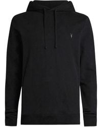 AllSaints - Raven Zip-Up Hoodie - Lyst
