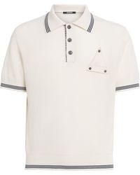 Jacquemus - Silk-Cotton Sailboat Polo Shirt - Lyst