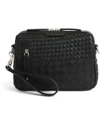Officine Creative - Leather Woven Armor Pouch - Lyst