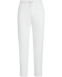 Brunello Cucinelli - Cotton-Blend French Terry Sweatpants - Lyst