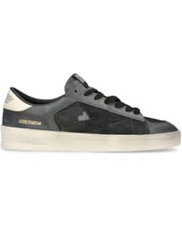 Golden Goose - Suede Distressed Stardan Sneakers - Lyst