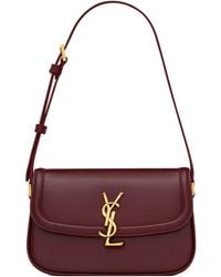 Saint Laurent - Mini Leather Solferino Satchel - Lyst