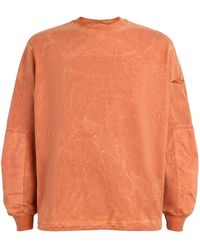 Stone Island - Cotton Dyed Vanisé Sweatshirt - Lyst